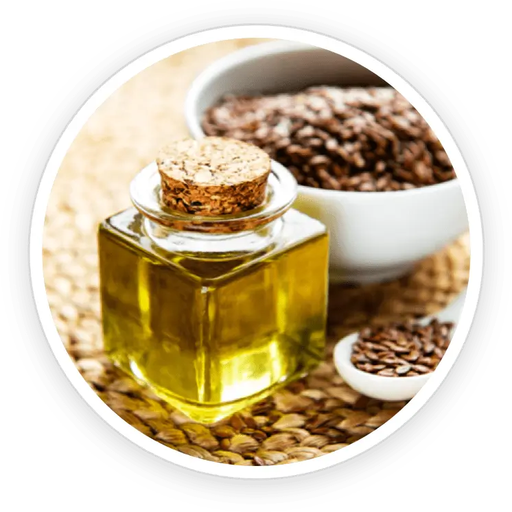 Organic Flaxseed Oil: 